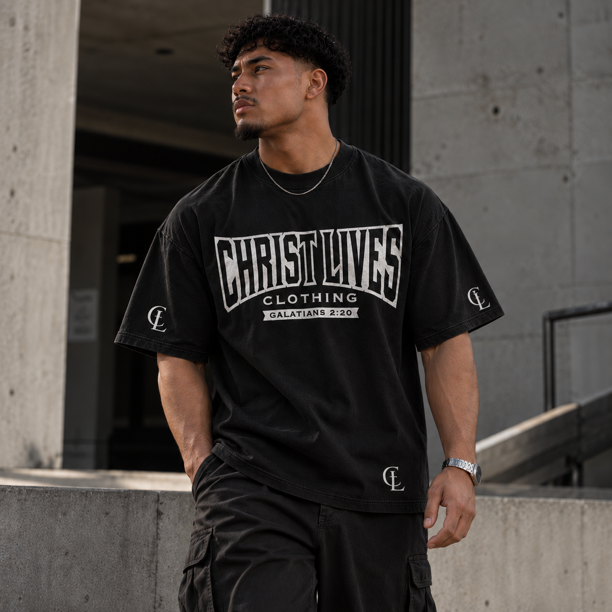 Christ Lives Essential Tee