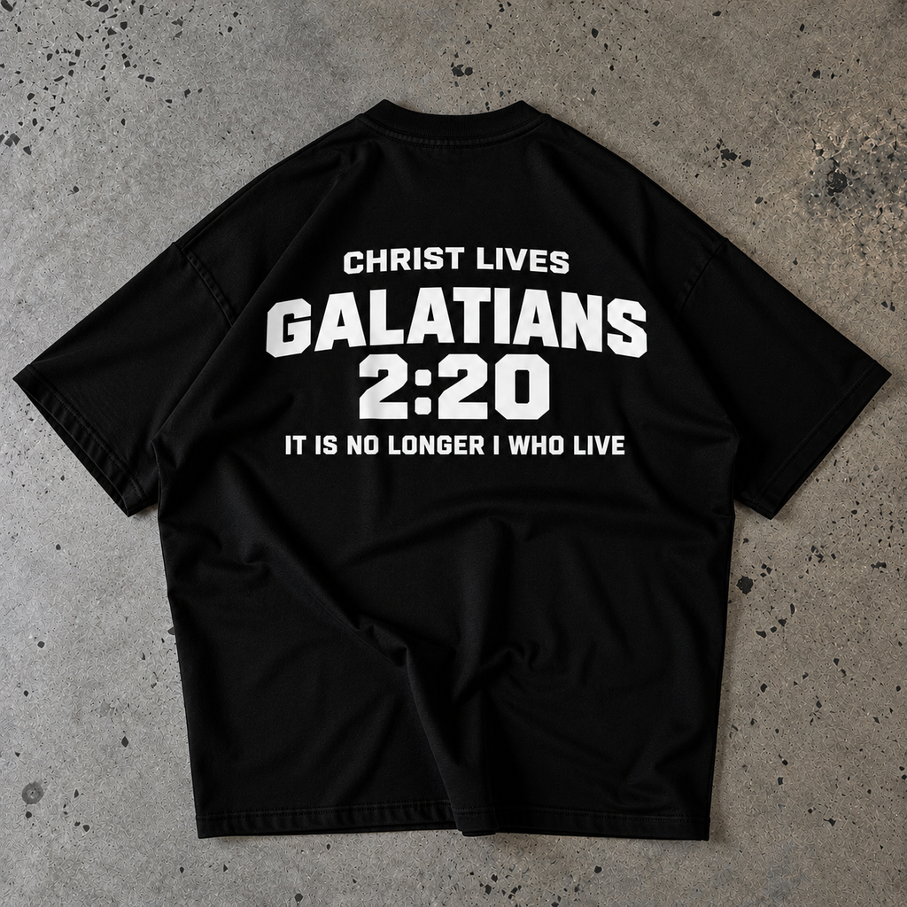 Galatians 2:20 Varsity Tee