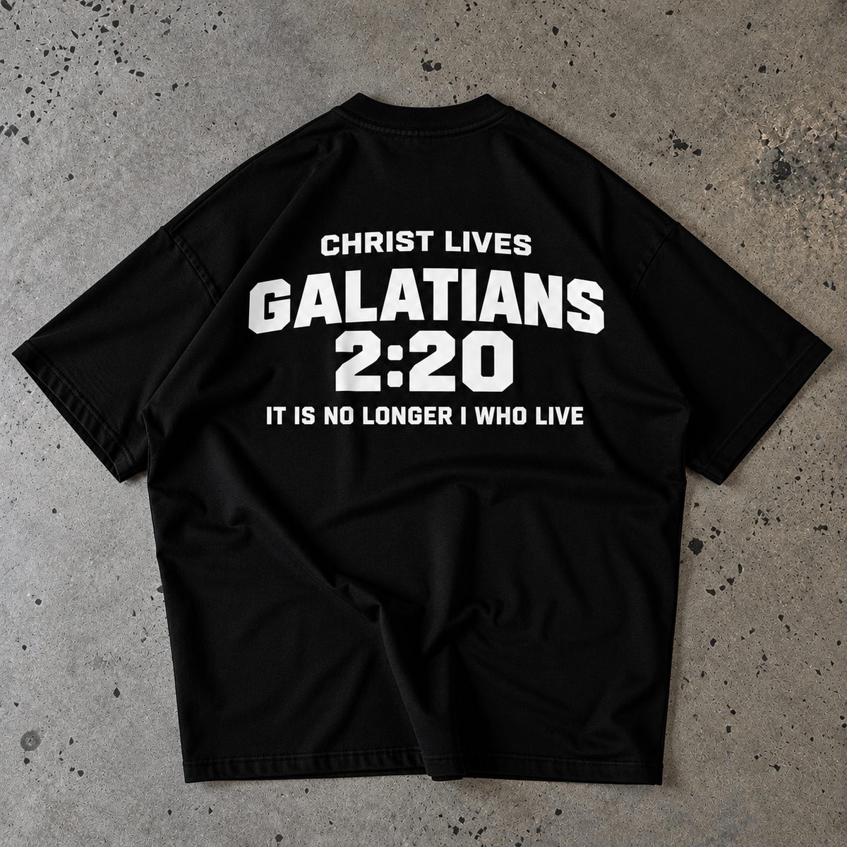 Galatians 2:20 Varsity Tee